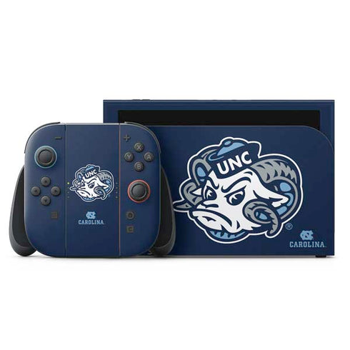 University of North Carolina Tar Heels Icon Nintendo Switch 2 (2025) with Joy-Con Skin